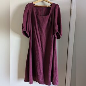 Linen Handmade Studio Linen Aurora Dress (like Son de Flor)